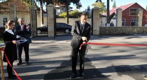 İlham Əliyev Müəllimlər İnstitutunun Zaqatala filialının yeni binasının açılışında 4 Noyabr 2015